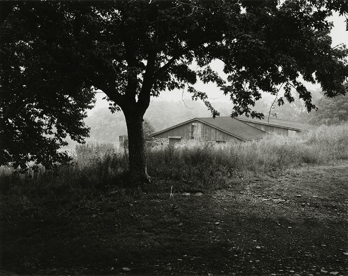 Near Frenchtown, New Jersey, 1968, 81-6805-04, 8"x10" gelatin silver chloride contact print