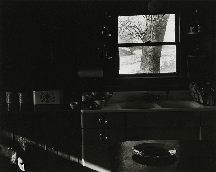 Martha, Near Frenchtown, New Jersey, 1968, 81-6805-10, 8"x10" gelatin silver chloride contact print