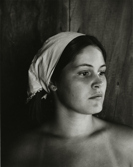 Loren Perry, Near Frenchtown, New Jersey, 1973, 81-7309-01, 8"x10" gelatin silver chloride contact print