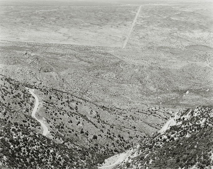 Kitt Peak, Arizona, 1978, 81-7805-10-17, 8x10-inch gelatin silver chloride contact print