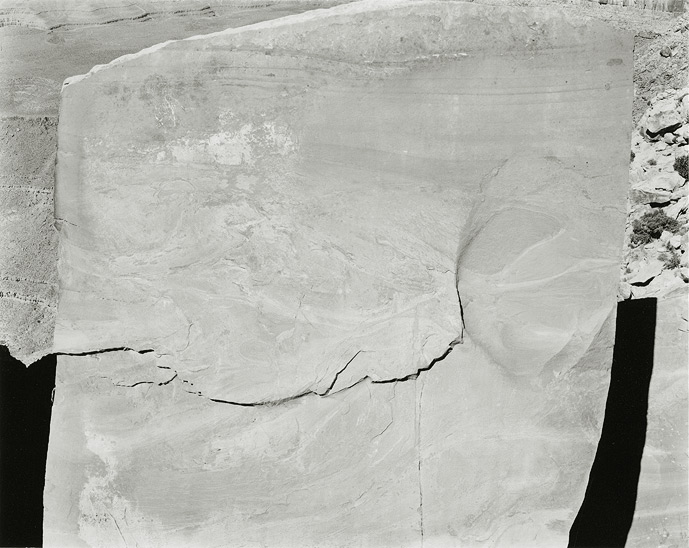 Muley Point, Utah, 1993, 81-9306-83-248, 8"x10" gelatin silver chloride contact print